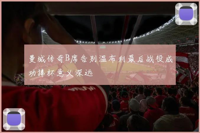 曼城传奇B席告别温布利最后战役成功捧杯意义深远