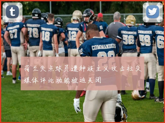 荷兰失点球员遭种族主义攻击社交媒体评论功能被迫关闭